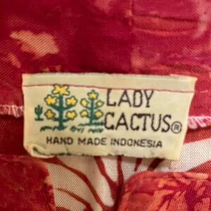 Lady Cactus Red Floral Dress - worn once